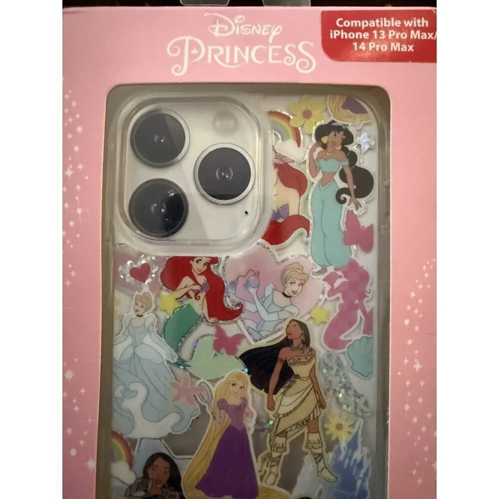 Disney Princess iPhone Case Compatible With 13/14 Pro Max New Jasmine Cinderella